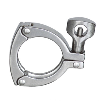 3 seções de aço inoxidável Pipe Heavy Duty Clamp